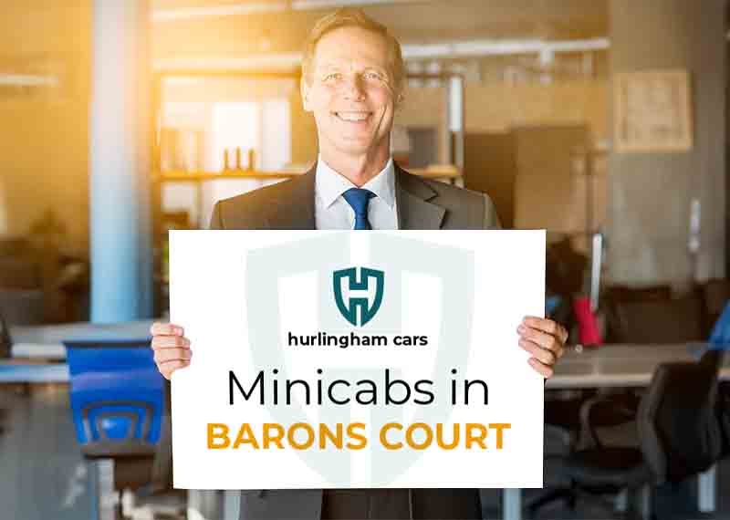 Meet and Greet Minicabs Barons Court